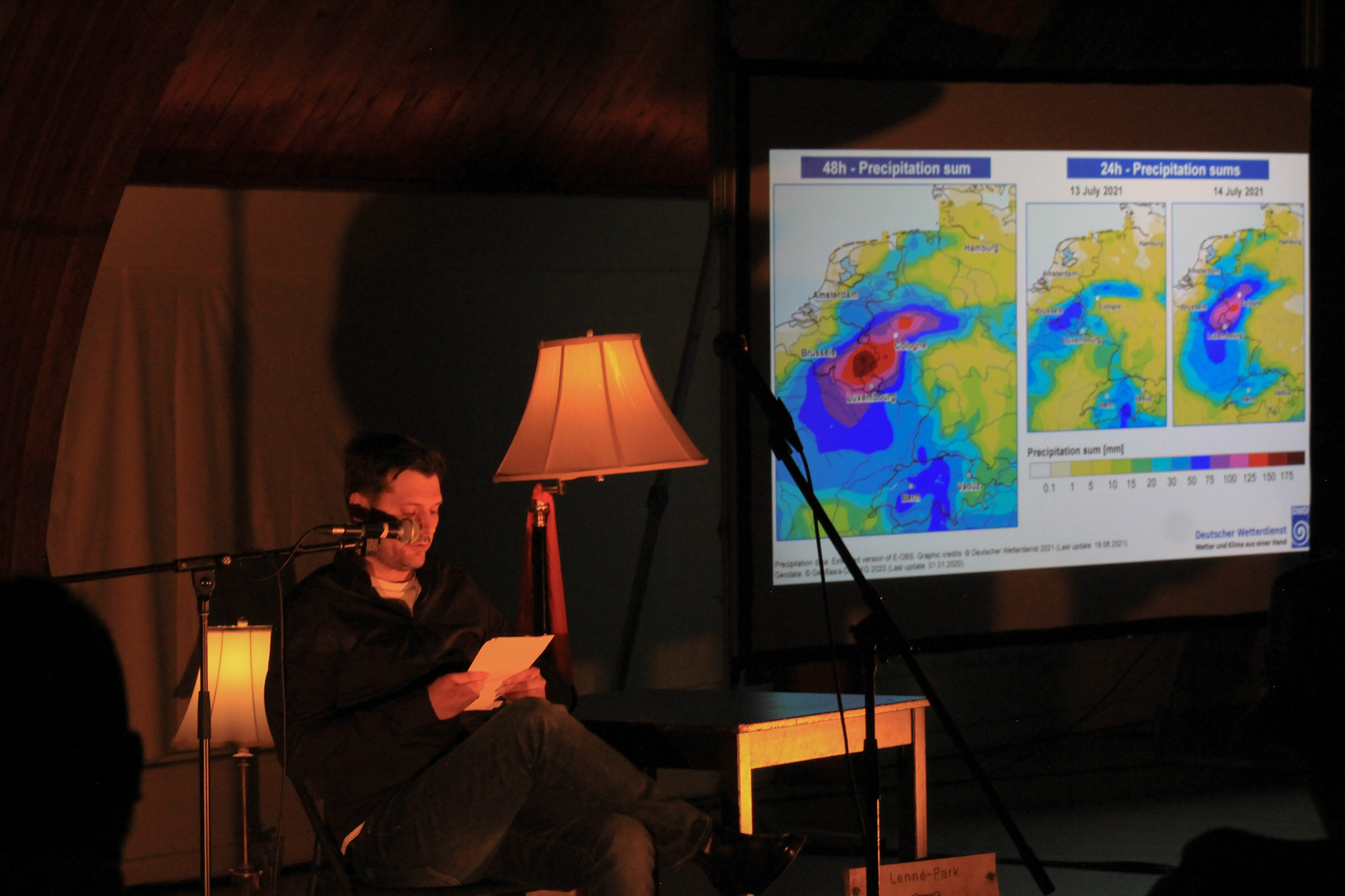 Daniel Robbel of JIVE performs "A River Runs Through It I" Photo by Amber Ranson