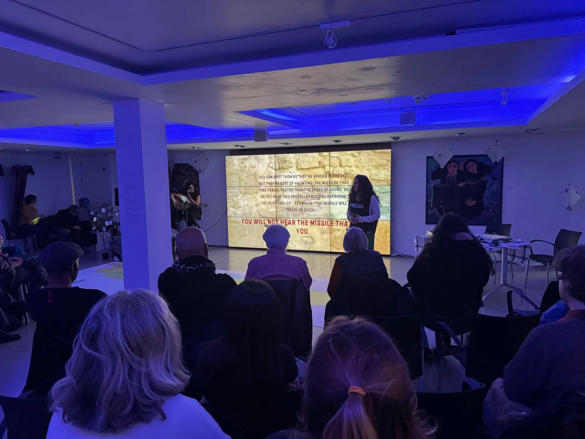 P21 Gallery, London: “You will not hear the missile that kills you,” recalls David Rhode from his time in captivity in South Waziristan, Pakistan.
