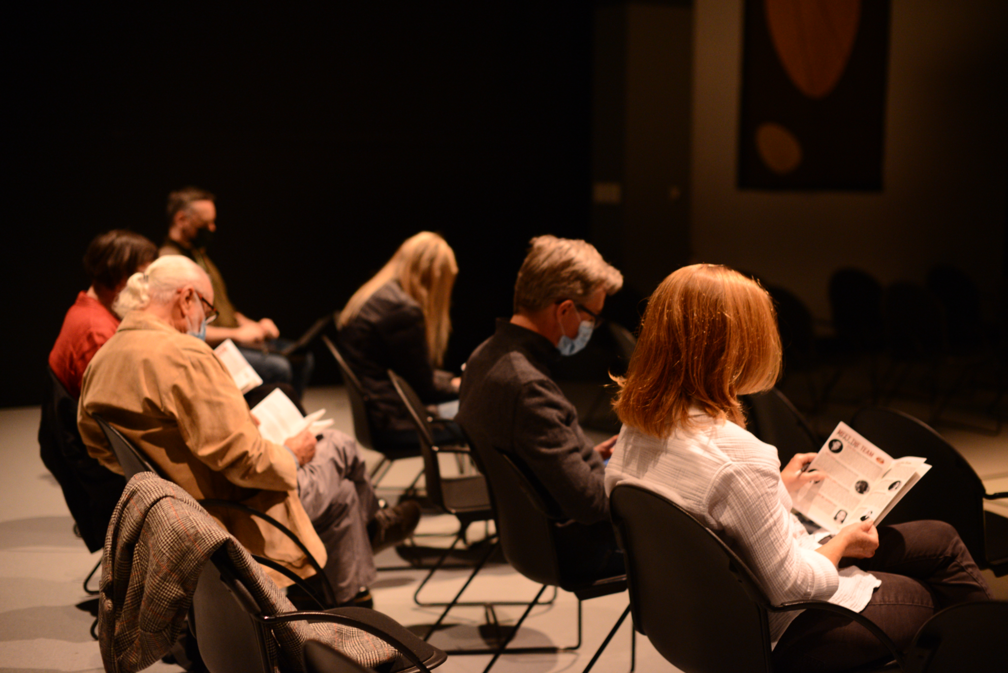 Audience members at "Harmed in Hamilton". Photo by Aloysius Wong