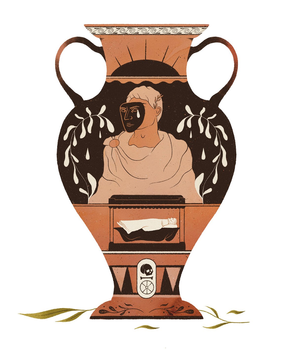 Anna Payan illustration for Sapiens Magazine, about Mimo