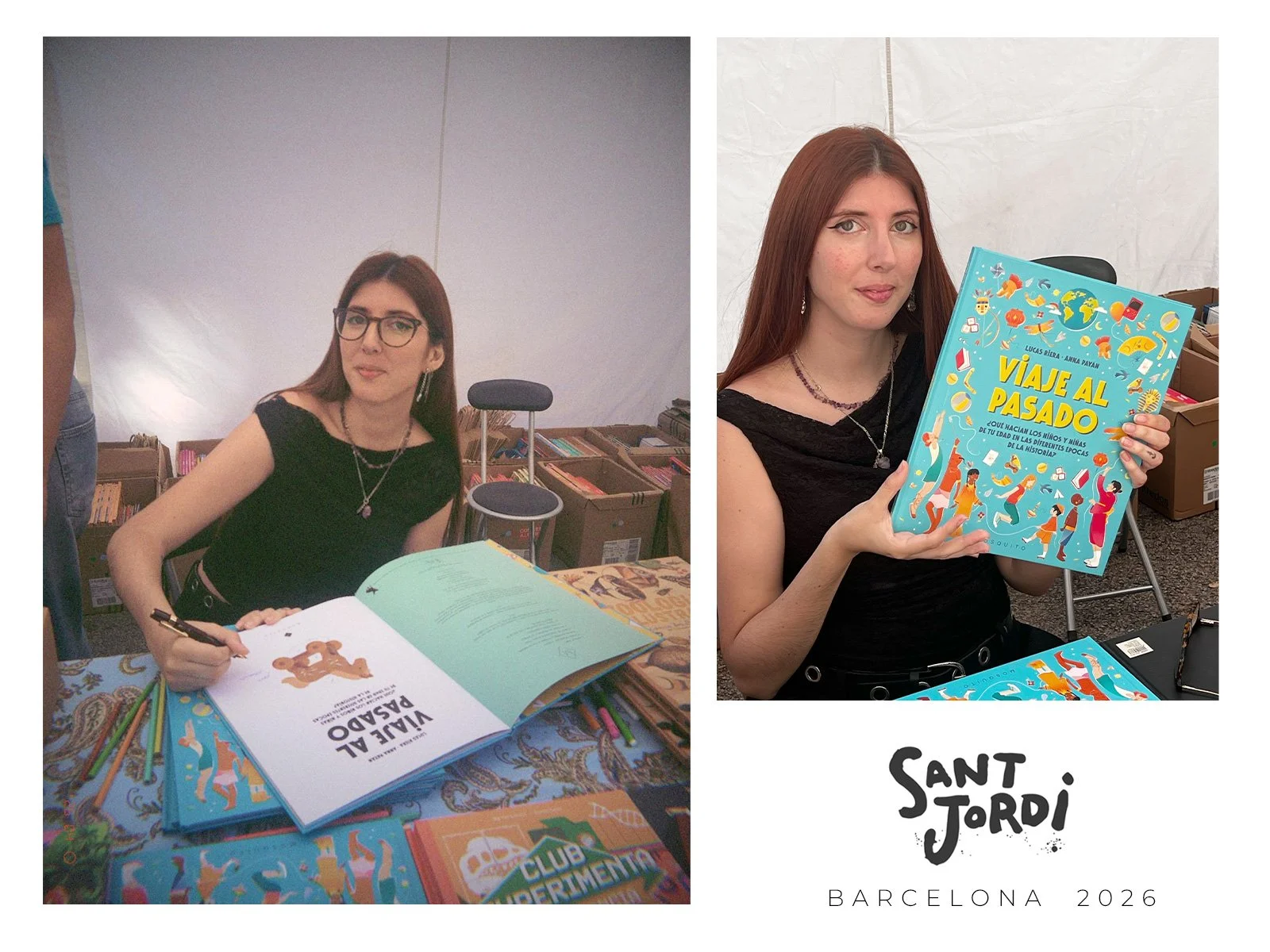 Viaje al pasado · Sant Jordi in Barcelona