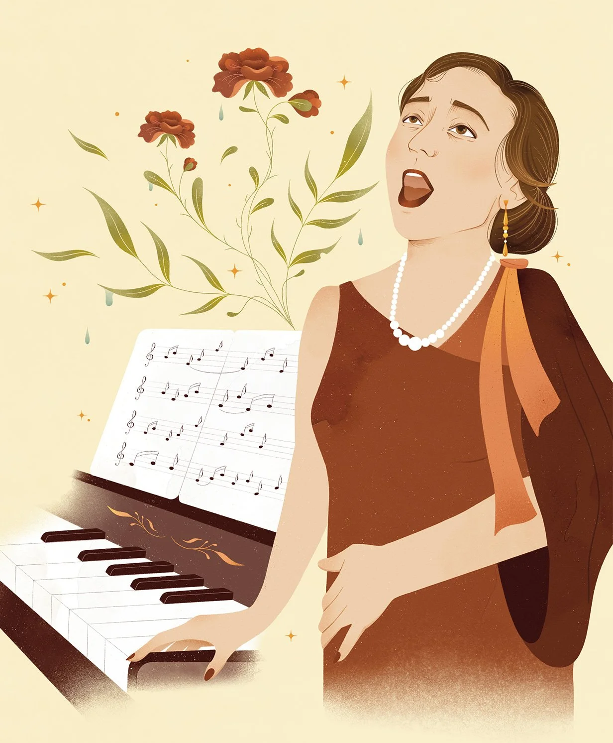 Anna Payan illustration for Cavall Fort from Conxita Badia