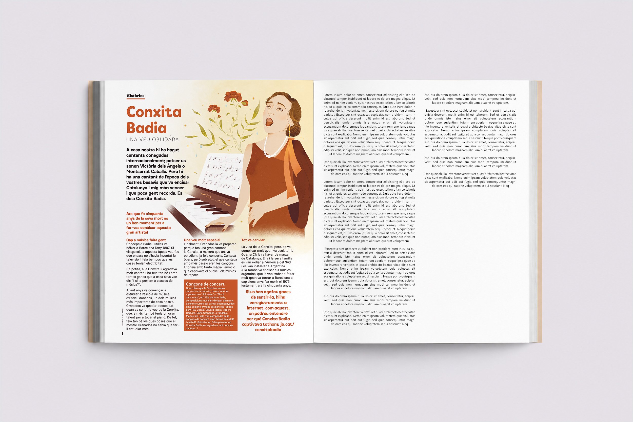 Anna Payan illustration for Cavall Fort from Conxita Badia