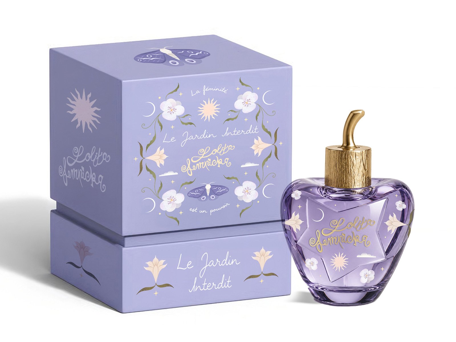 Packaging design for Lempicka Perfumes, illustration by Anna Payan