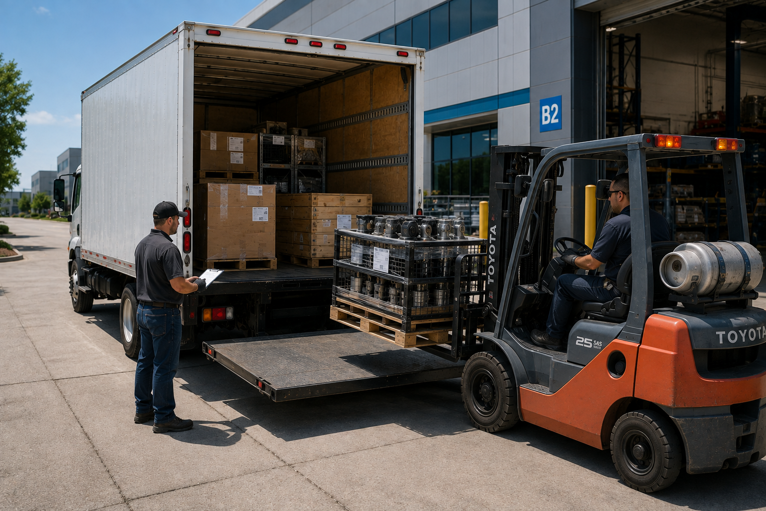 Manufacturing Parts Delivery
