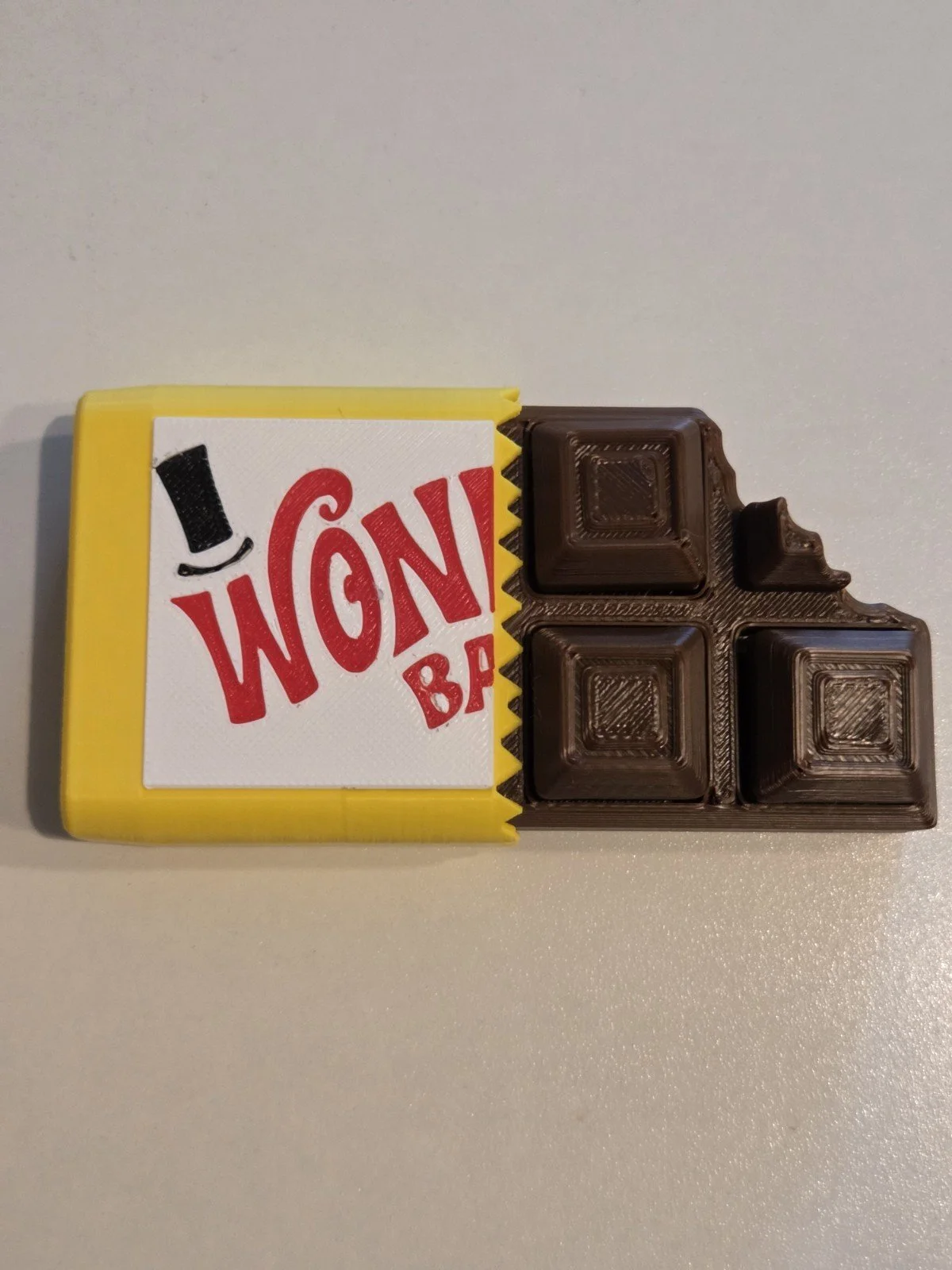 🍫 Wonka Bar Inspired Clicker Fidget