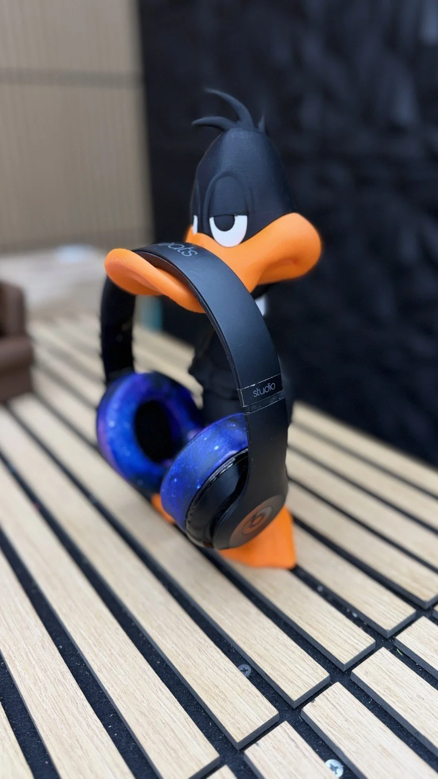 Daffy Duck Inspired Headphone Holder 🦆🎧