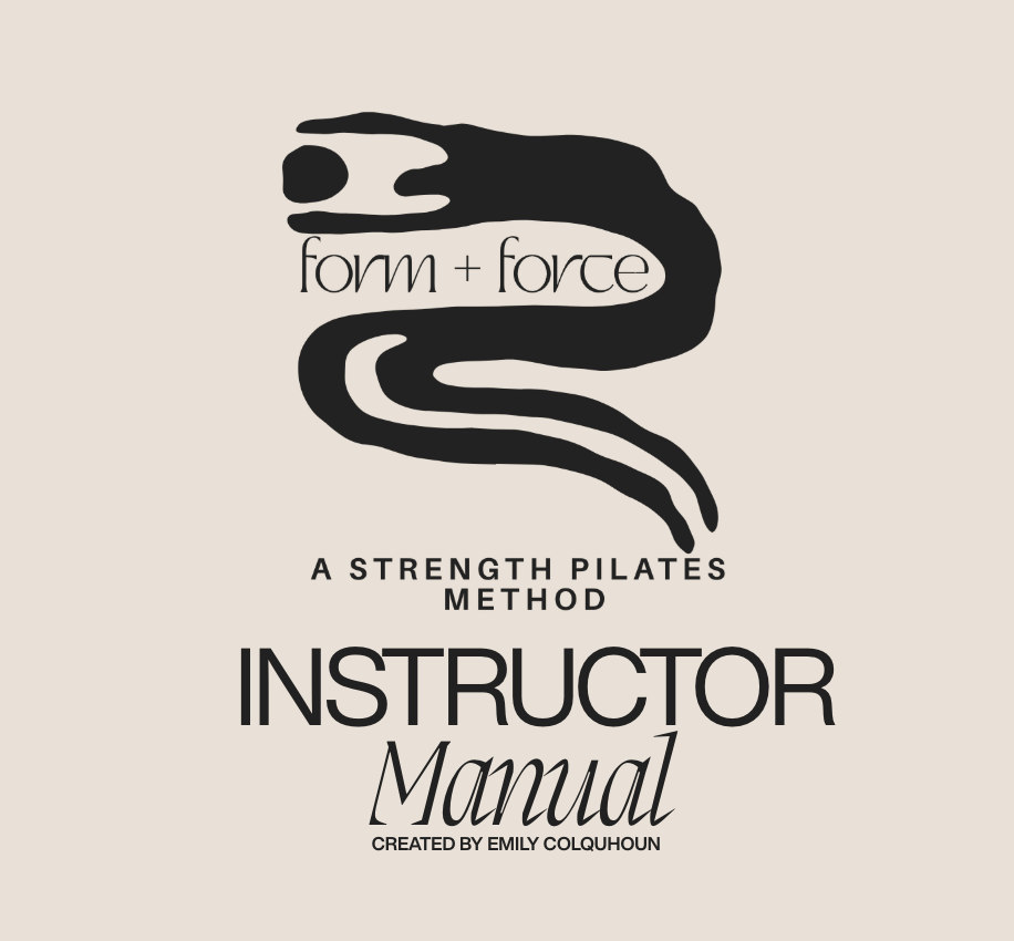 Hard Copy FORM+FORCE Instructor Manual
