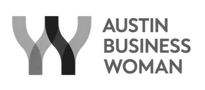 Logo featuring three stylized figures and the text "Austin Business Woman" to the right.