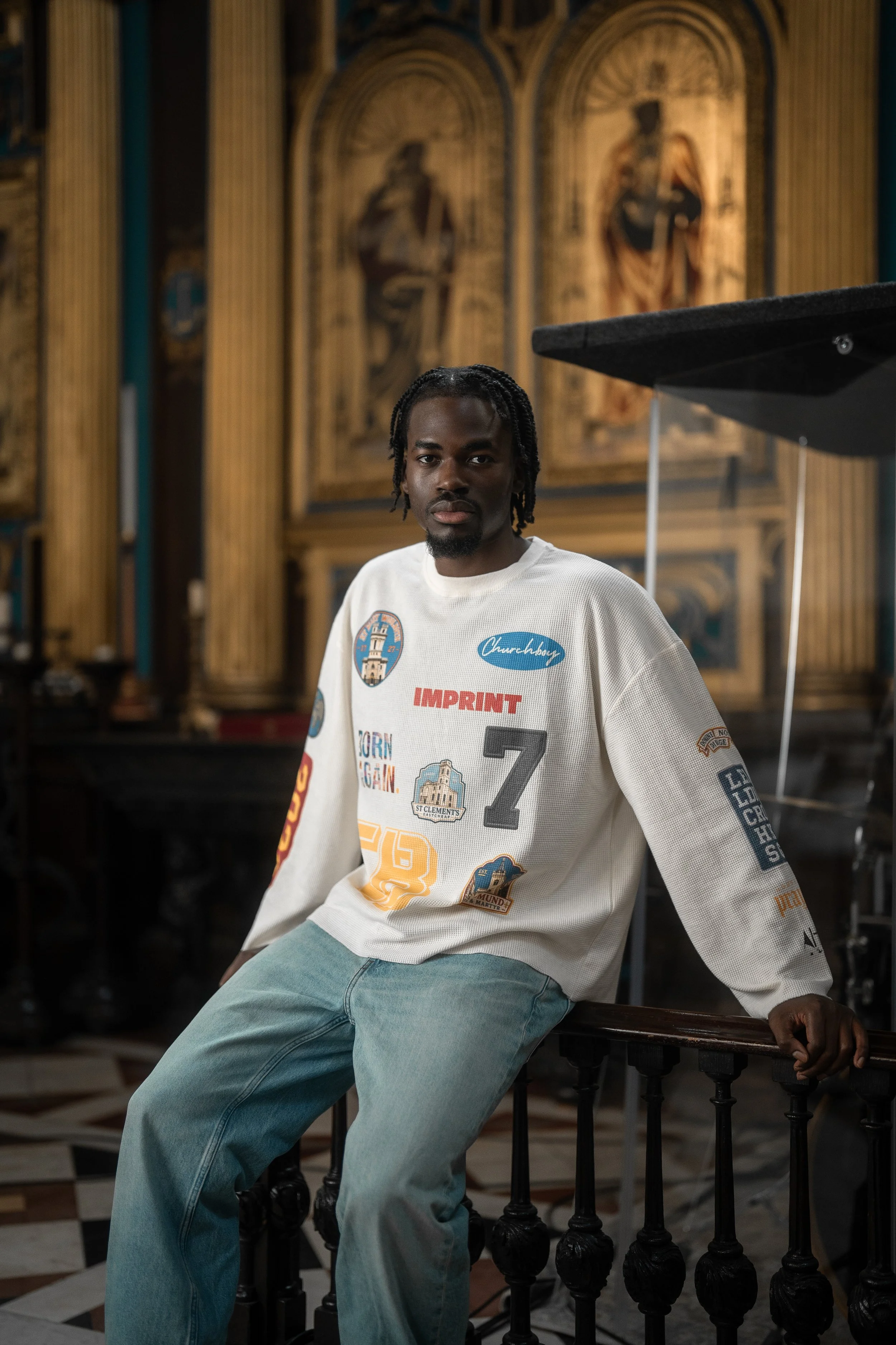 Churchboy X IMPRINT Memorial Shirt – Beige