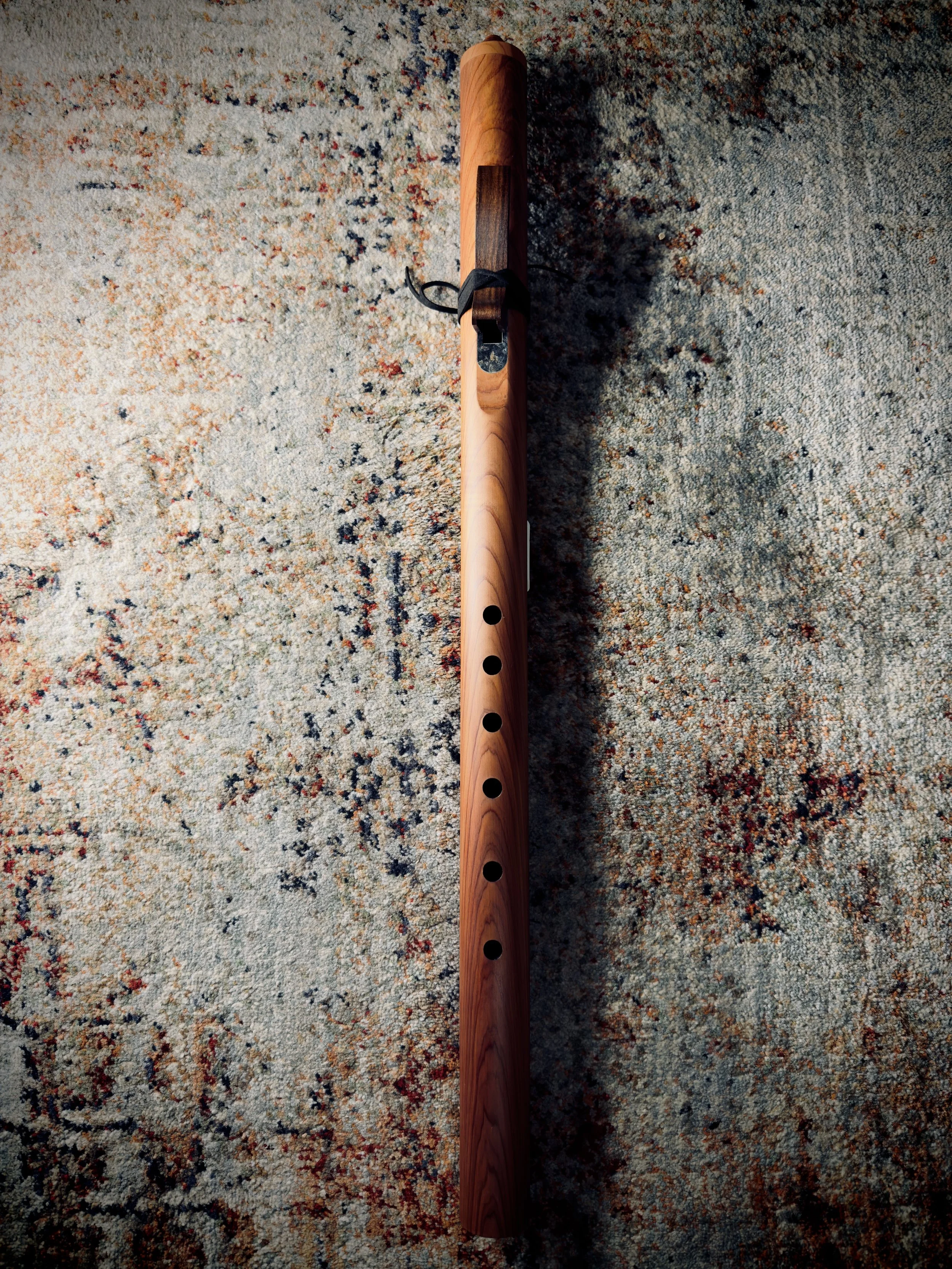 Native American Style Flute by Butch Hall - Concert E Minor - Cedar