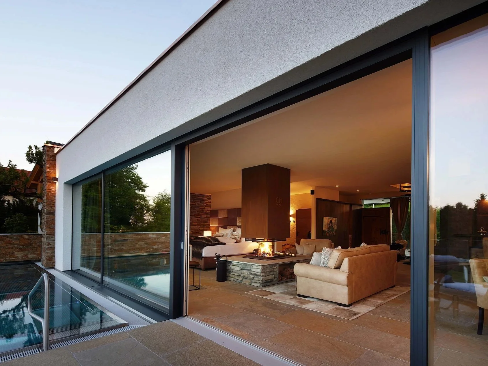 Golden Hill Country Chalets - Holz-Alu-Fenster von Gaulhofer