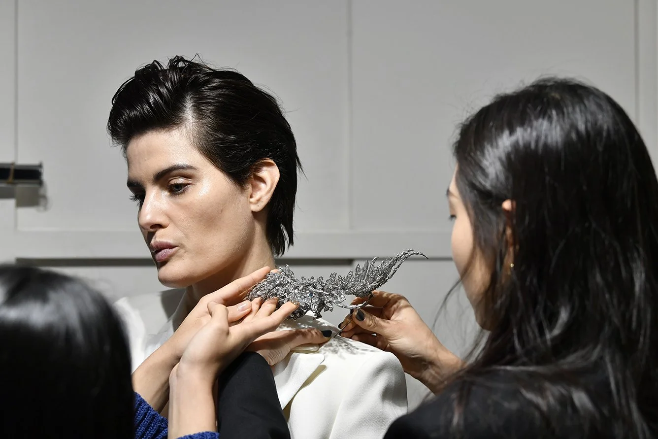 L'Officiel Editorial Shoot with Isabeli Fontana