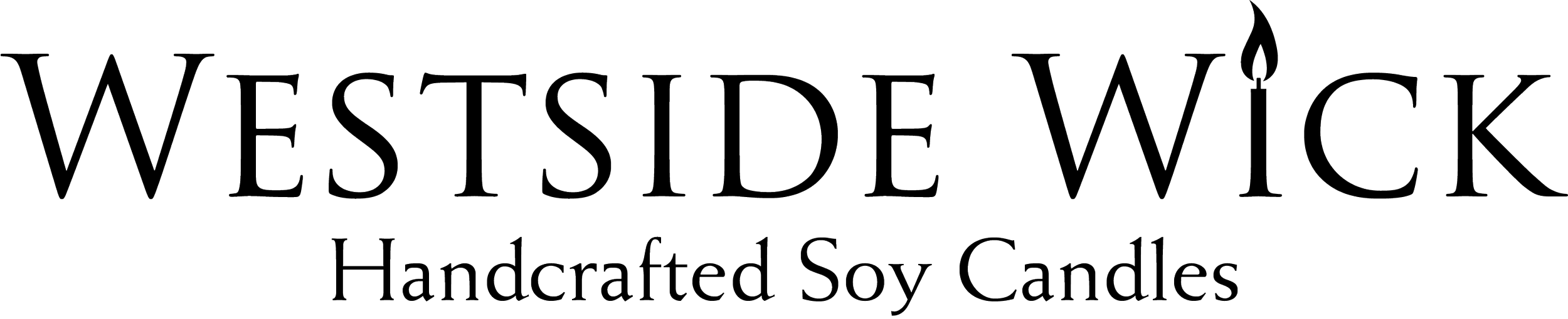 Logo for Westside Wick handcrafted soy candles