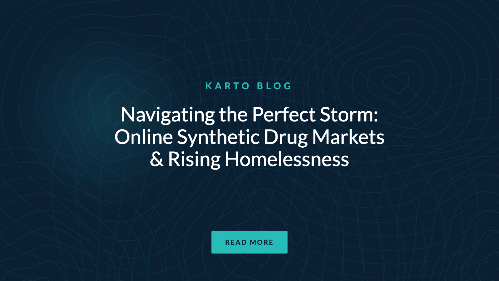 Navigating the Perfect Storm: Online Synthetic Drug Markets &amp; Rising Homelessness