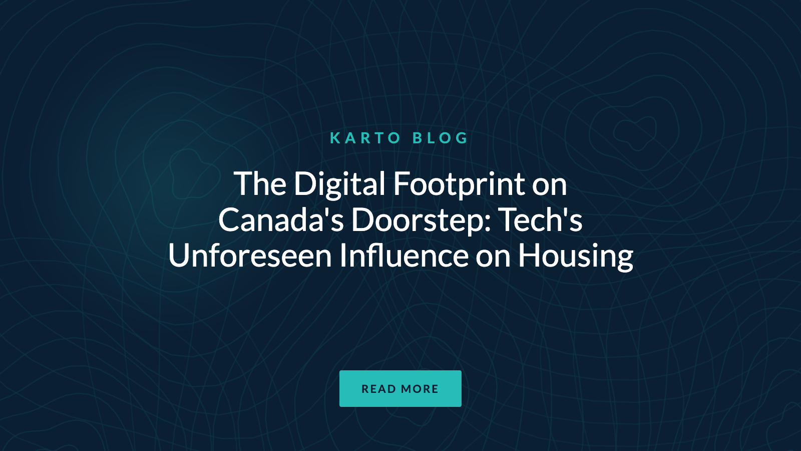 The Digital Footprint on Canada’s Doorstep: Tech’s Unforeseen Influence on Housing
