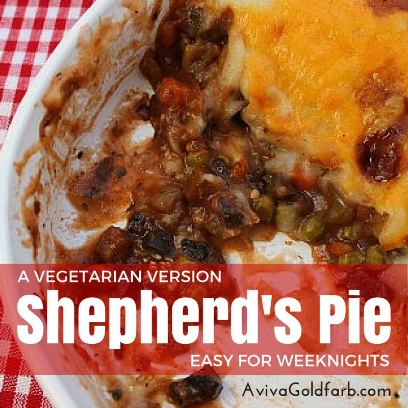 A Dish You'll All Love: Vegetarian Shepherd’s Pie