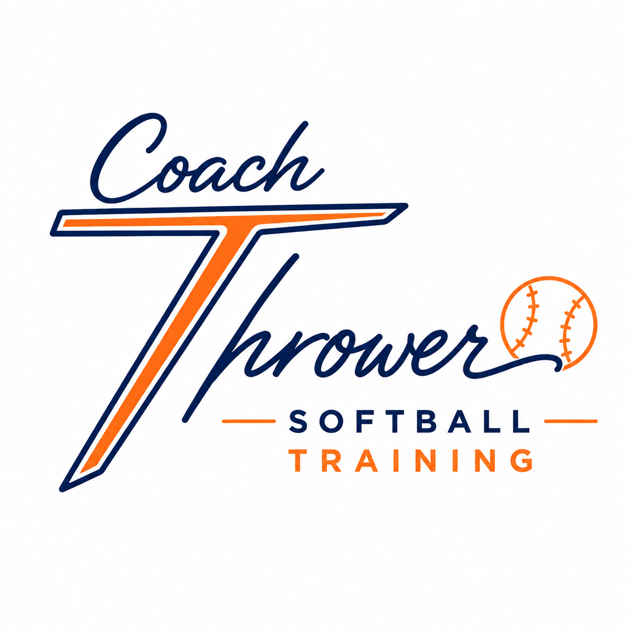 Coach Thrower Softball Training