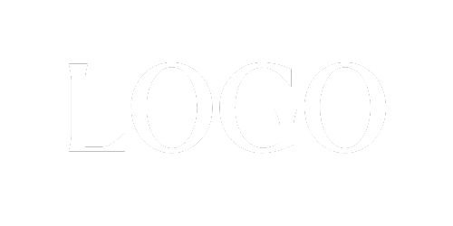 The word 'LOGO' in white text on a black background.