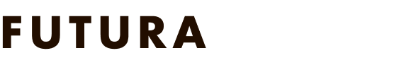 Part of the word 'FUTURA' in black text at the top of the image.