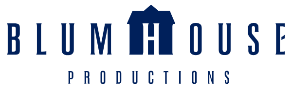 The logo of Blumhouse Productions.