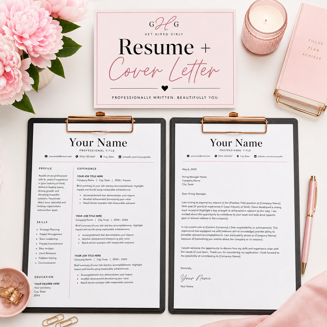 Resume and Cover Letter