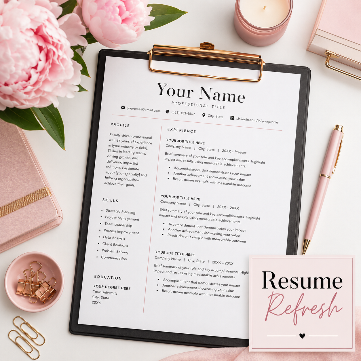 Resume Refresh