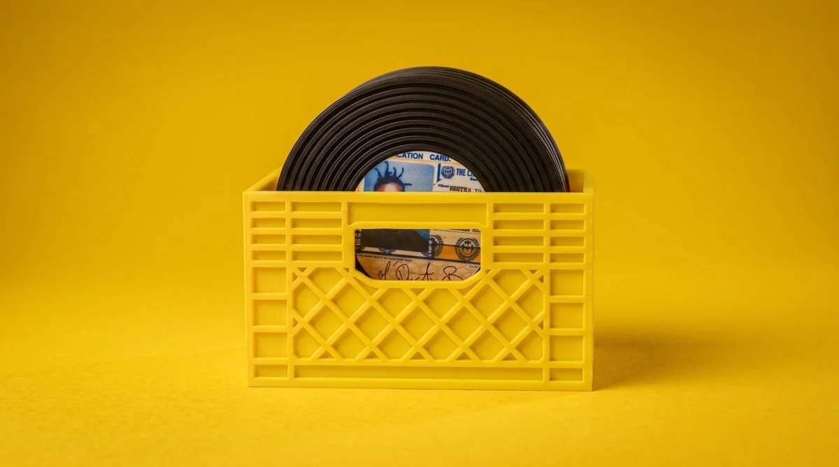 Wu-Tang Vinyl Coaster Set — Yellow Crate
