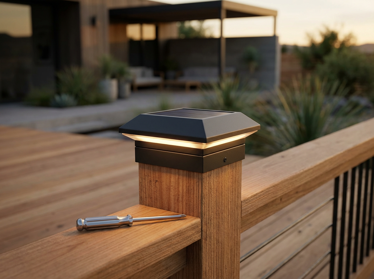 Solar Deck Post Cap