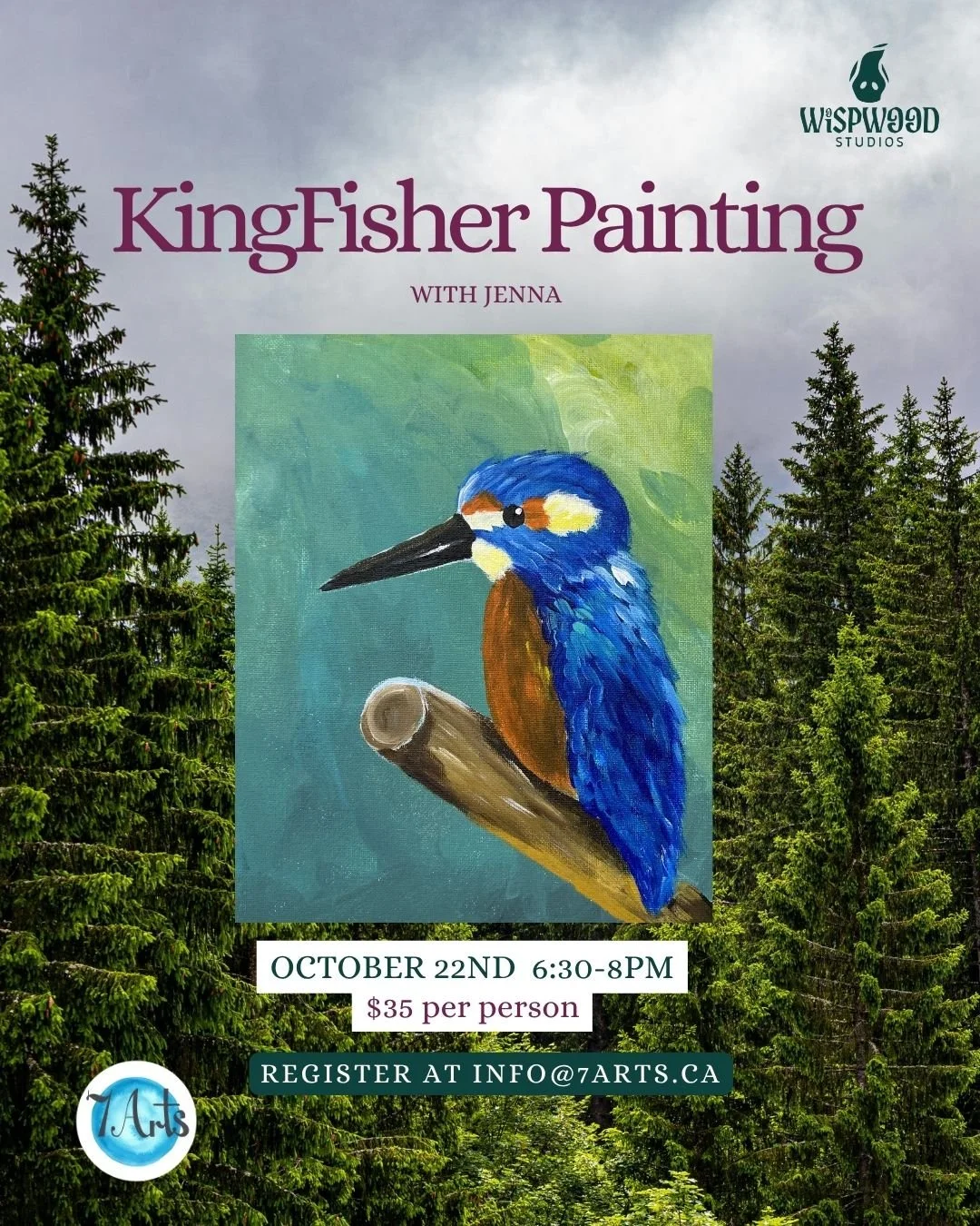 Kingfisher Paint Night