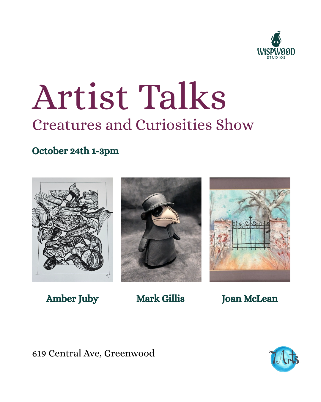 Artist Talks - October 24 