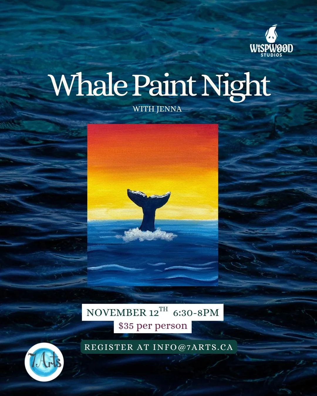 Whale Paint Night