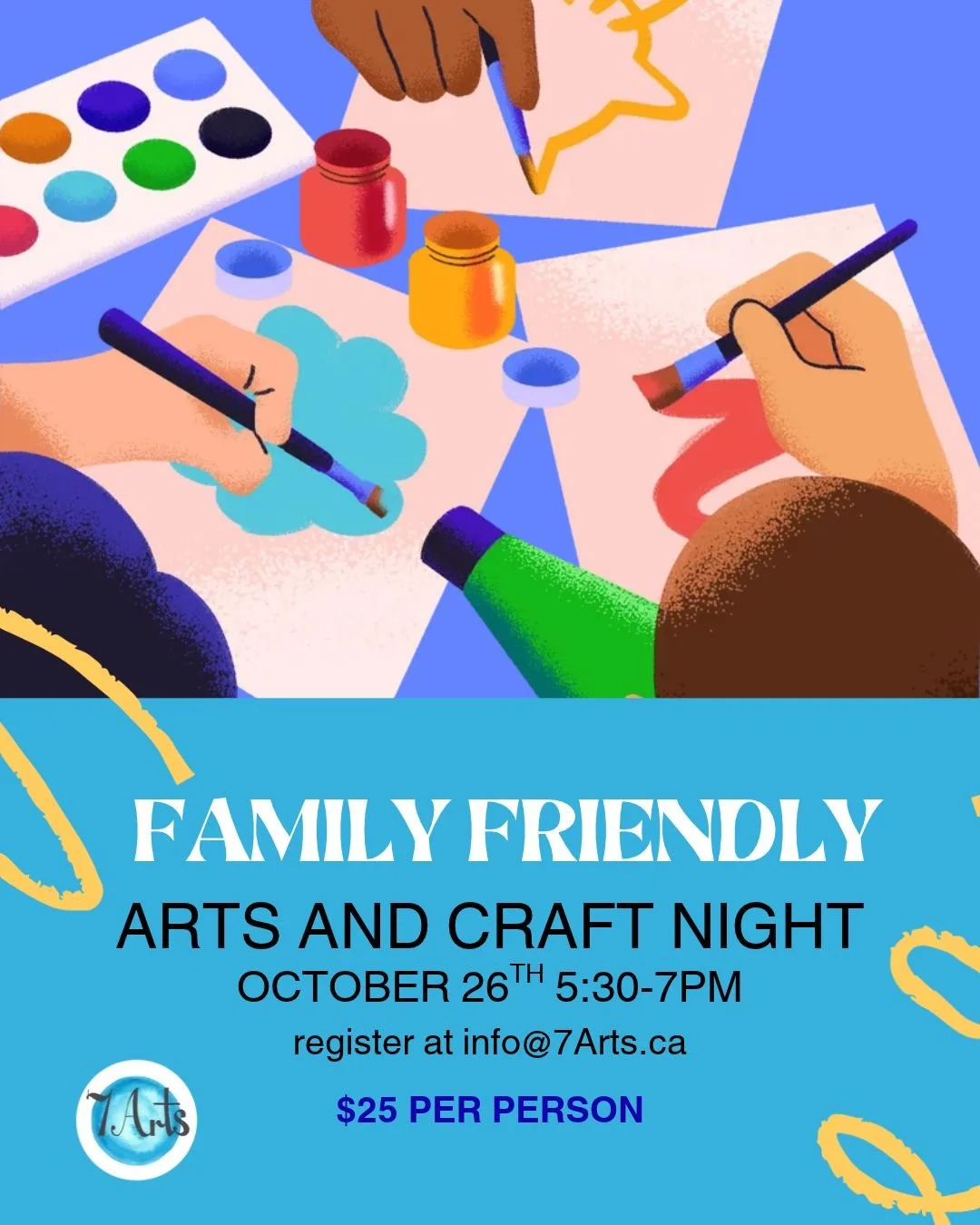 Family Friendly Arts & Craft Night