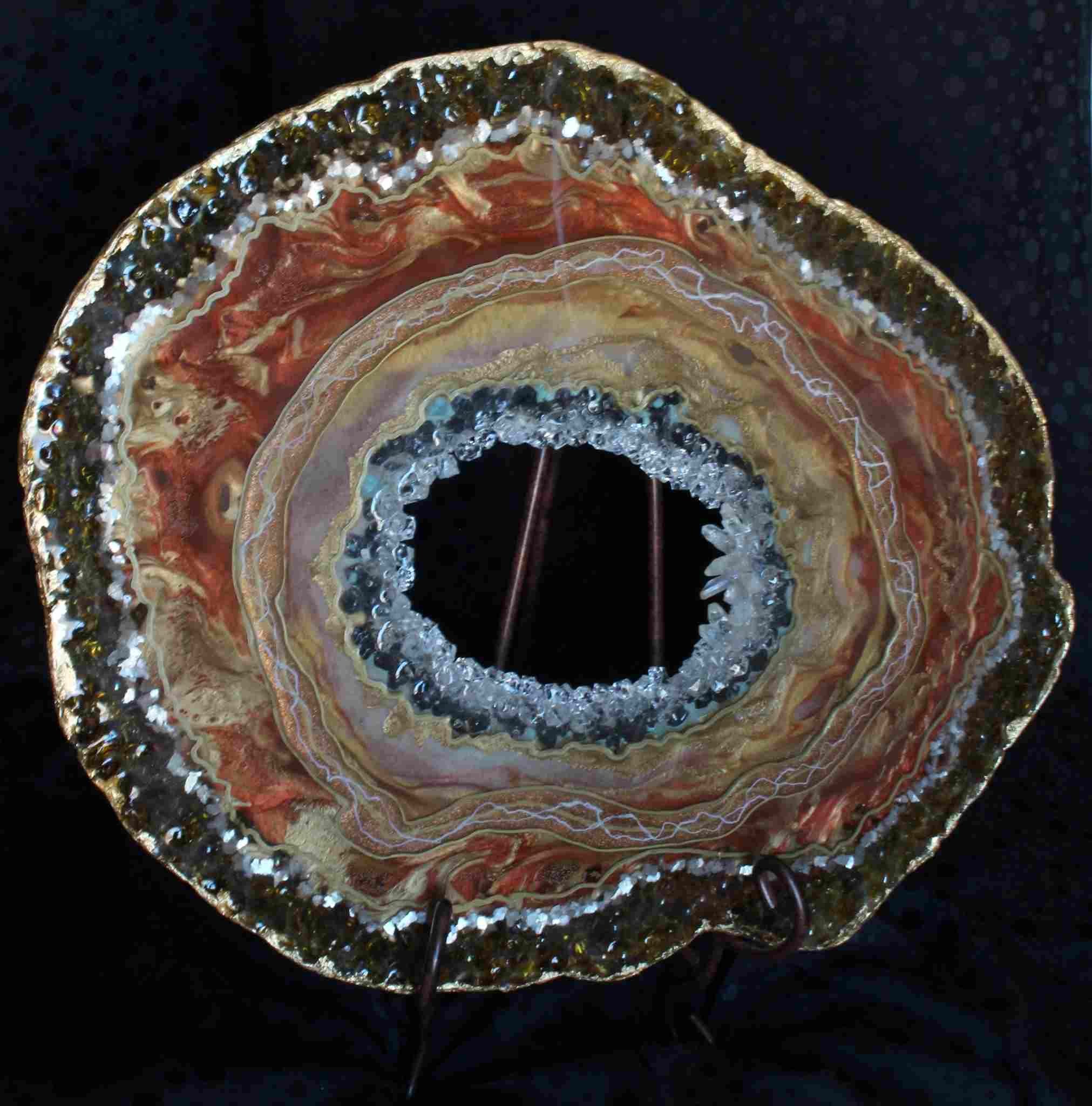 artwork of rock formation