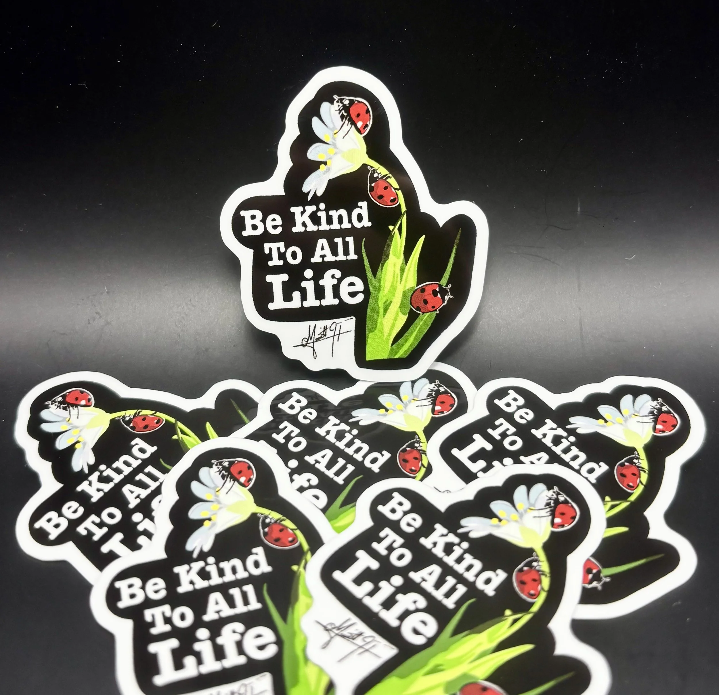 Be Kind To All Life 2" Vinyl Sticker