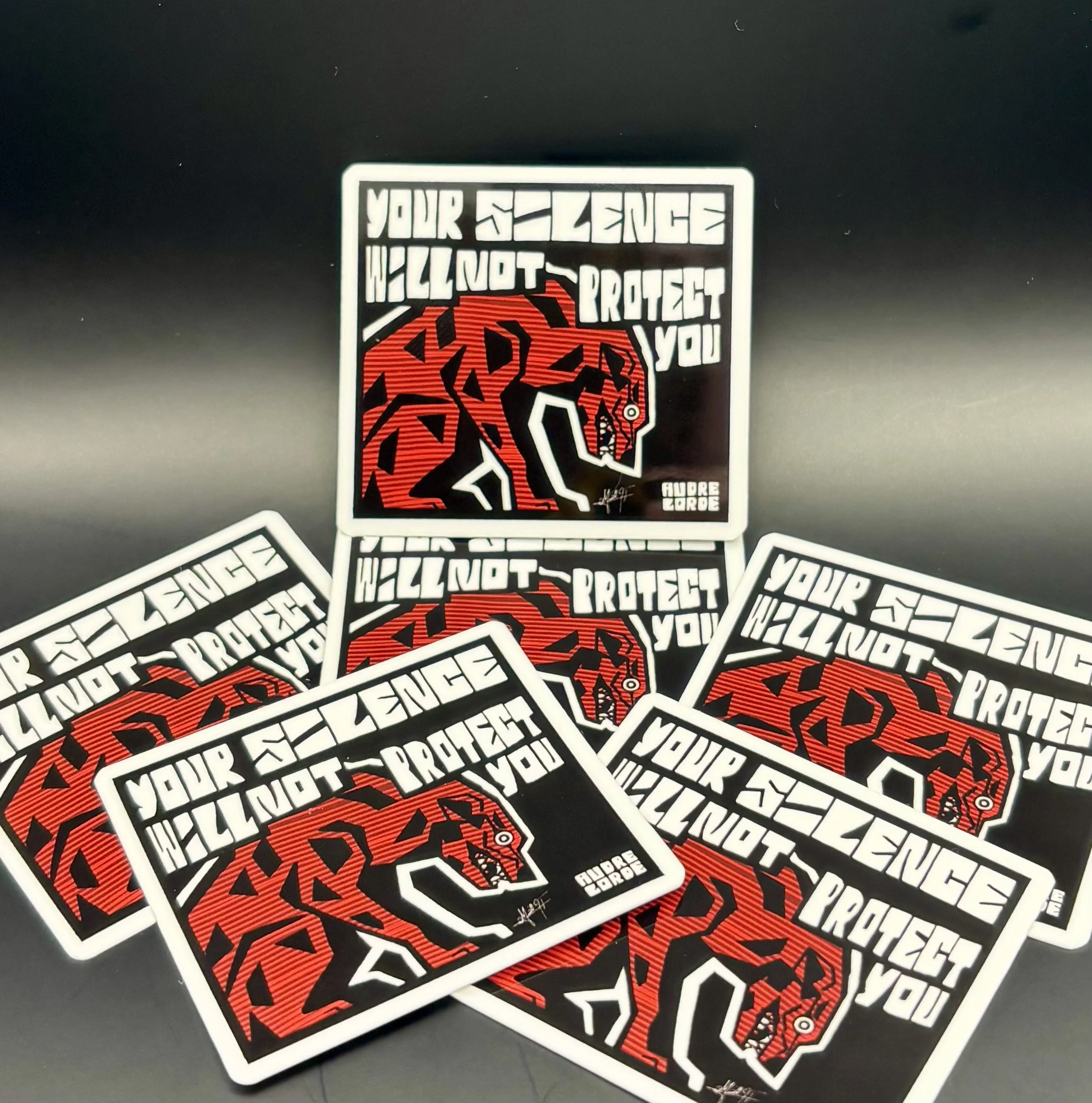 Hyena 2" Vinyl Sticker