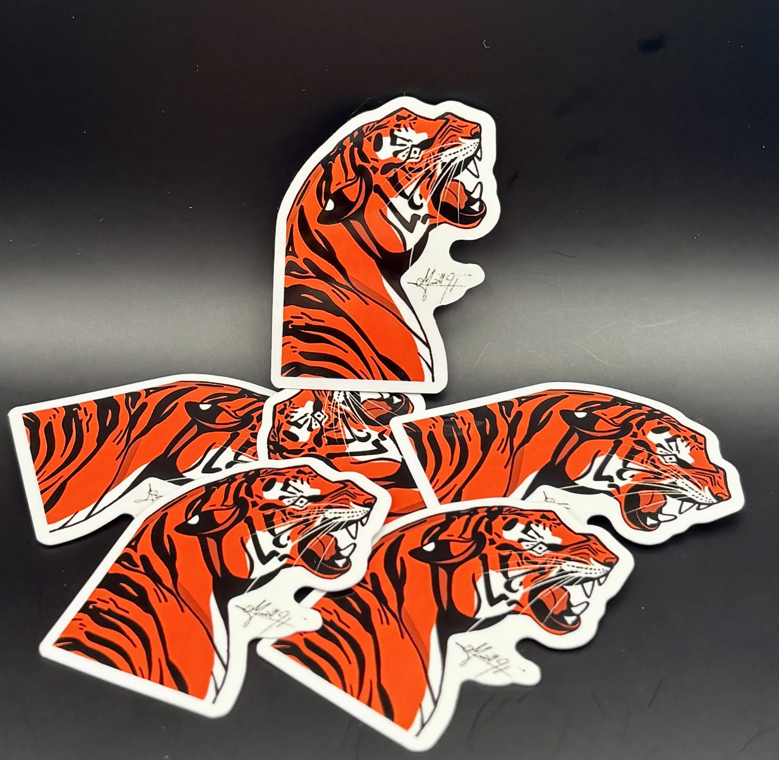 Tiger 2" Vinyl Sticker
