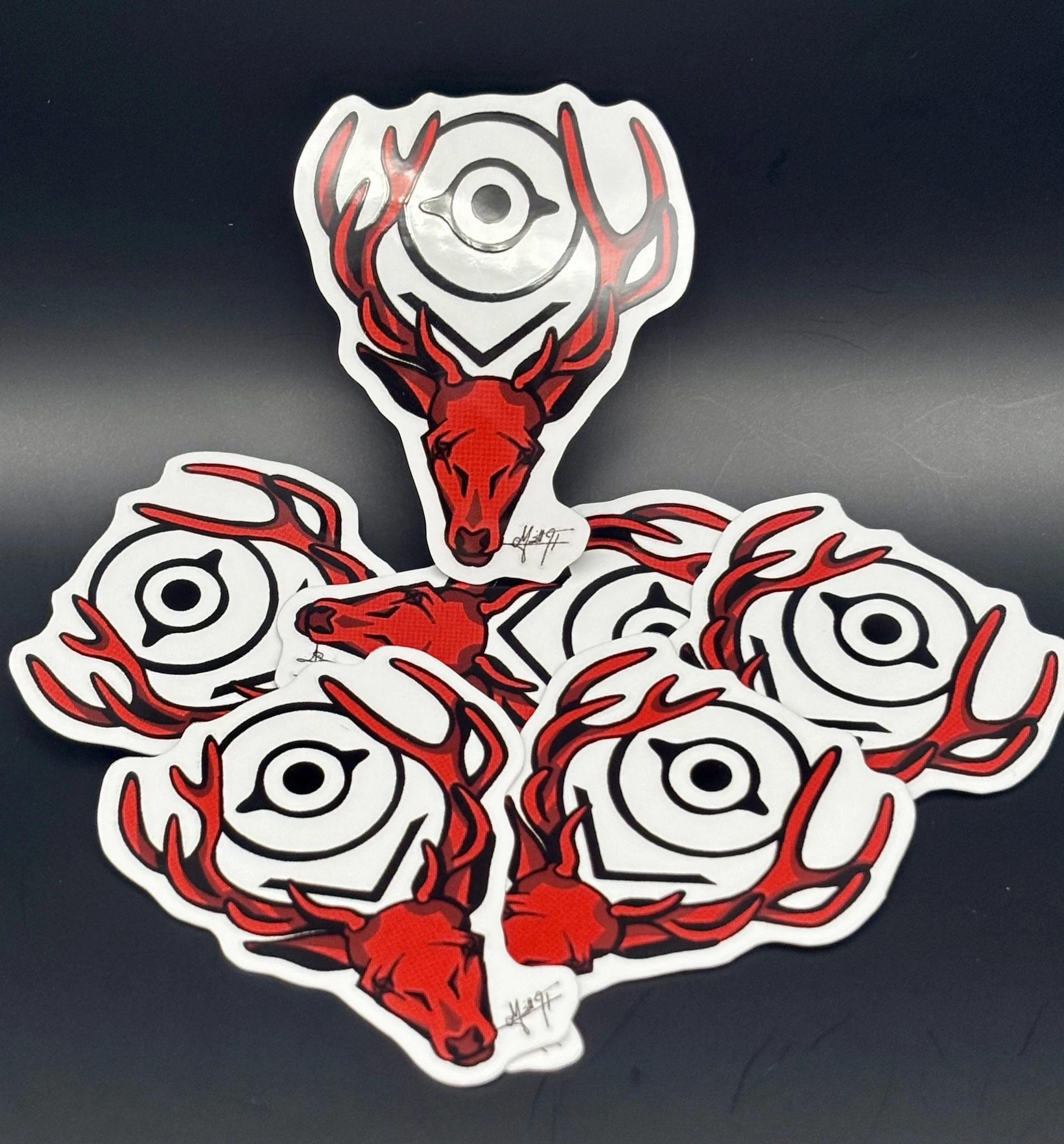 Deer Eye 2" Vinyl Sticker