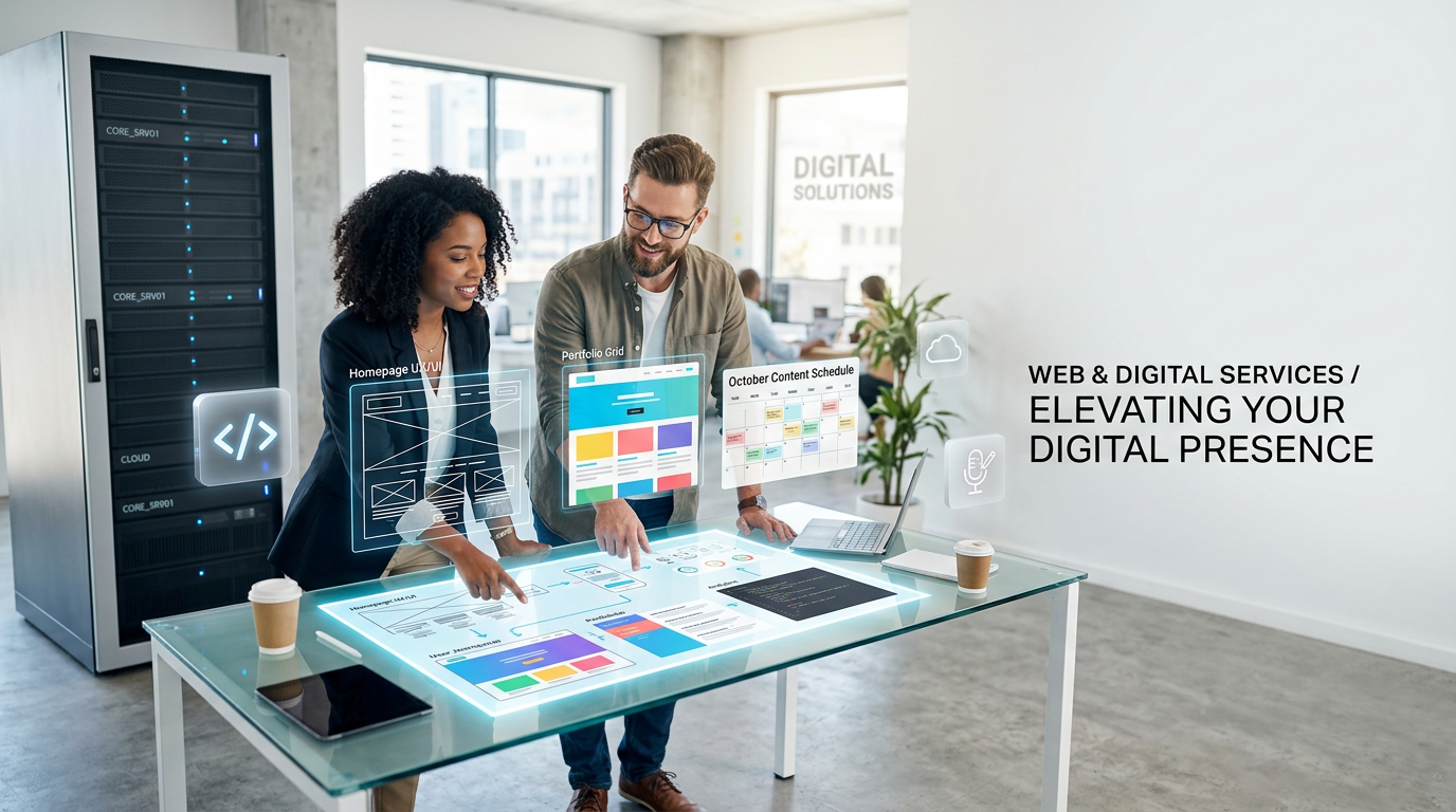 Web design & digital services image