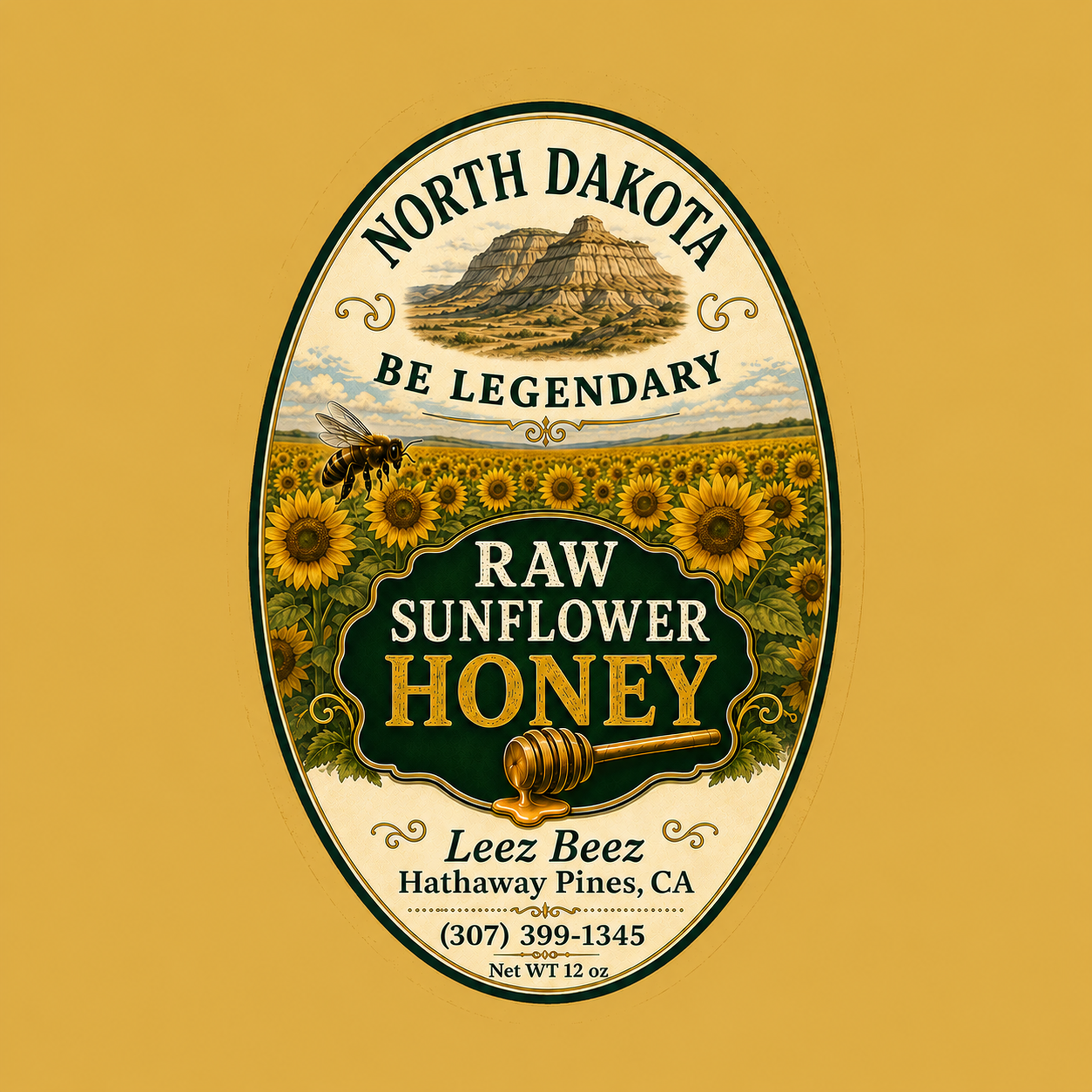 Leez_Beez_North_Dakota_Be_Legendary_Raw_Sunflower_Honey Final.png