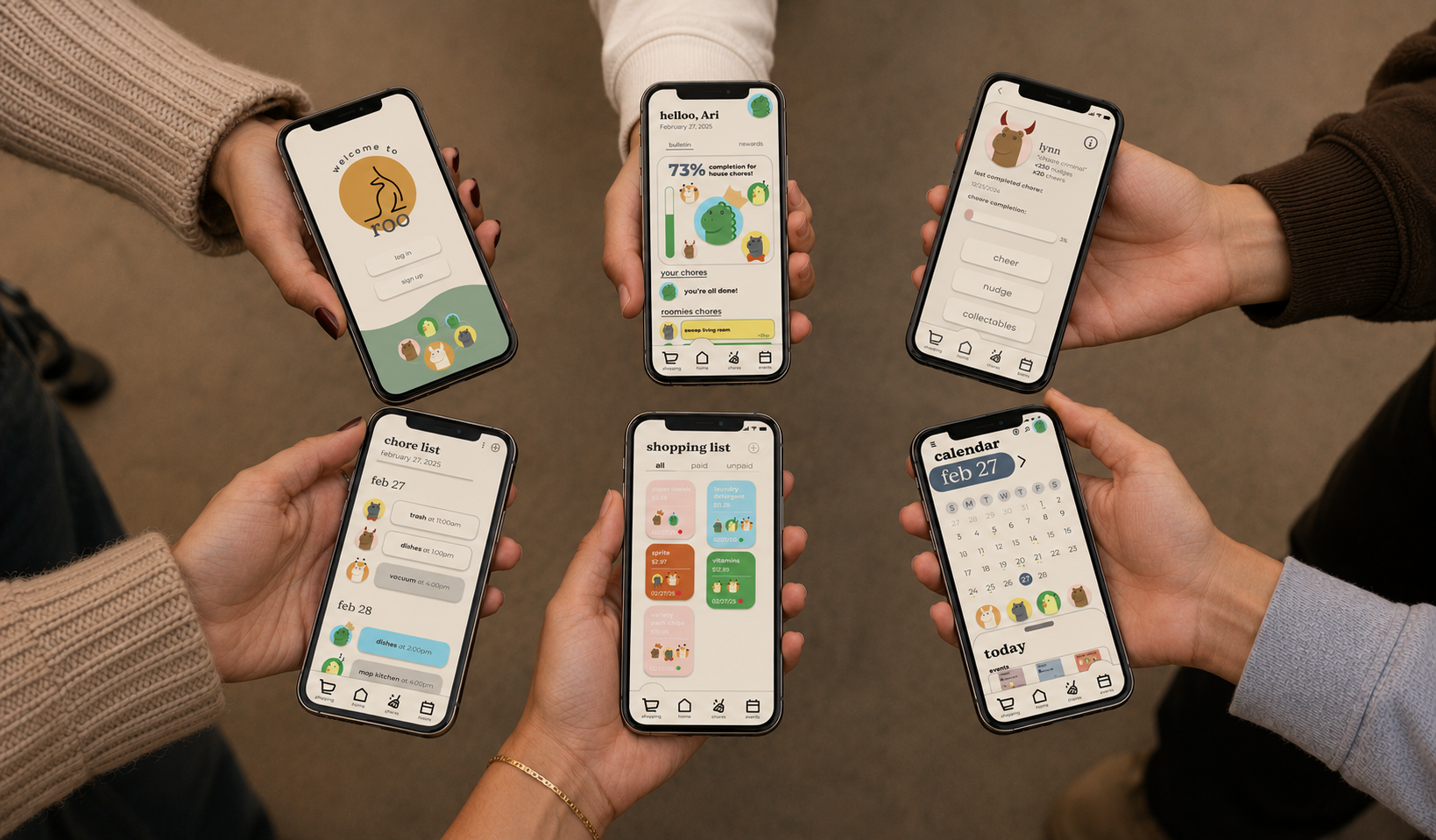 Roo Roommate App