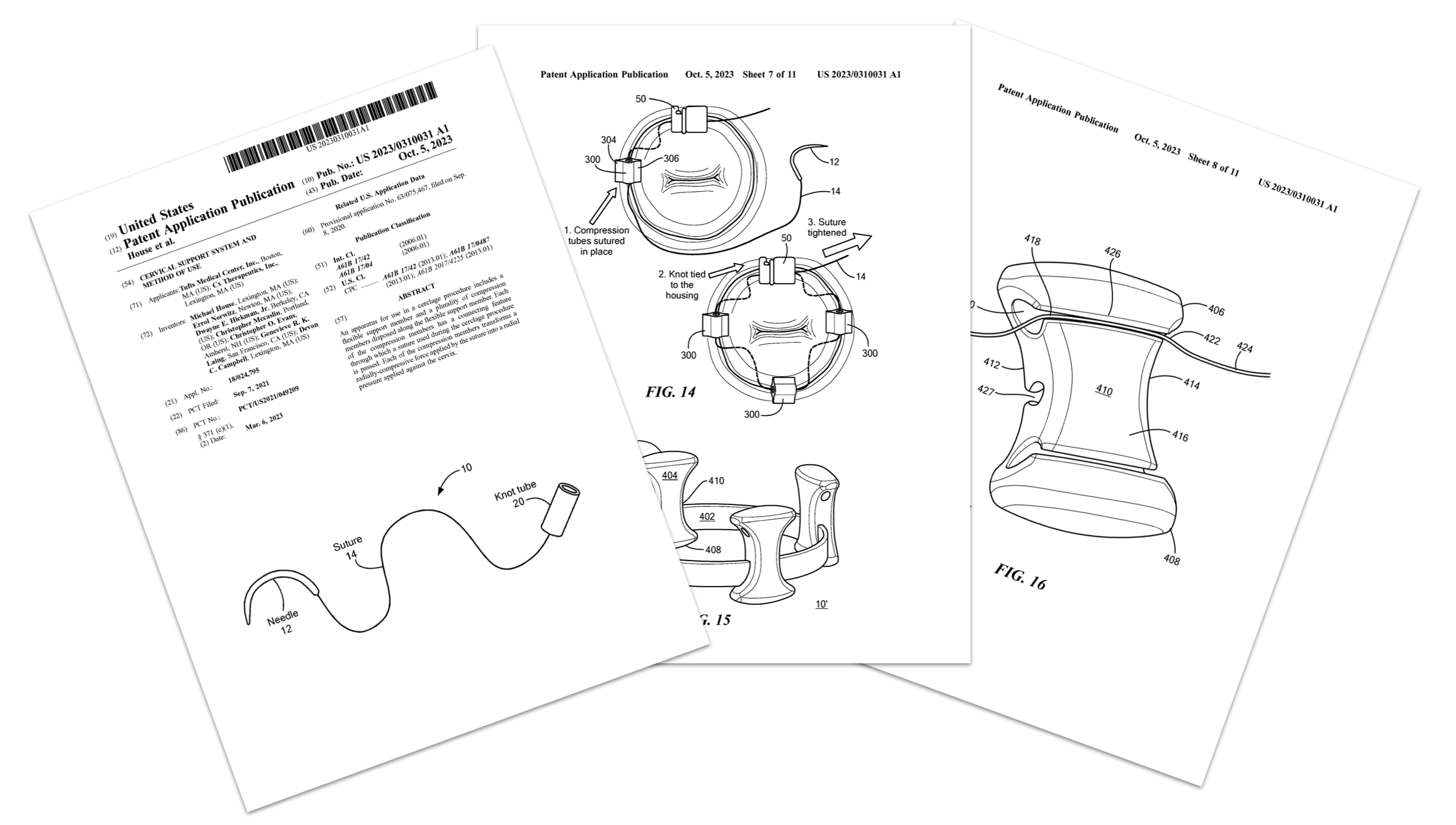US Patent Pub. No.: US 2023/0310031 A1