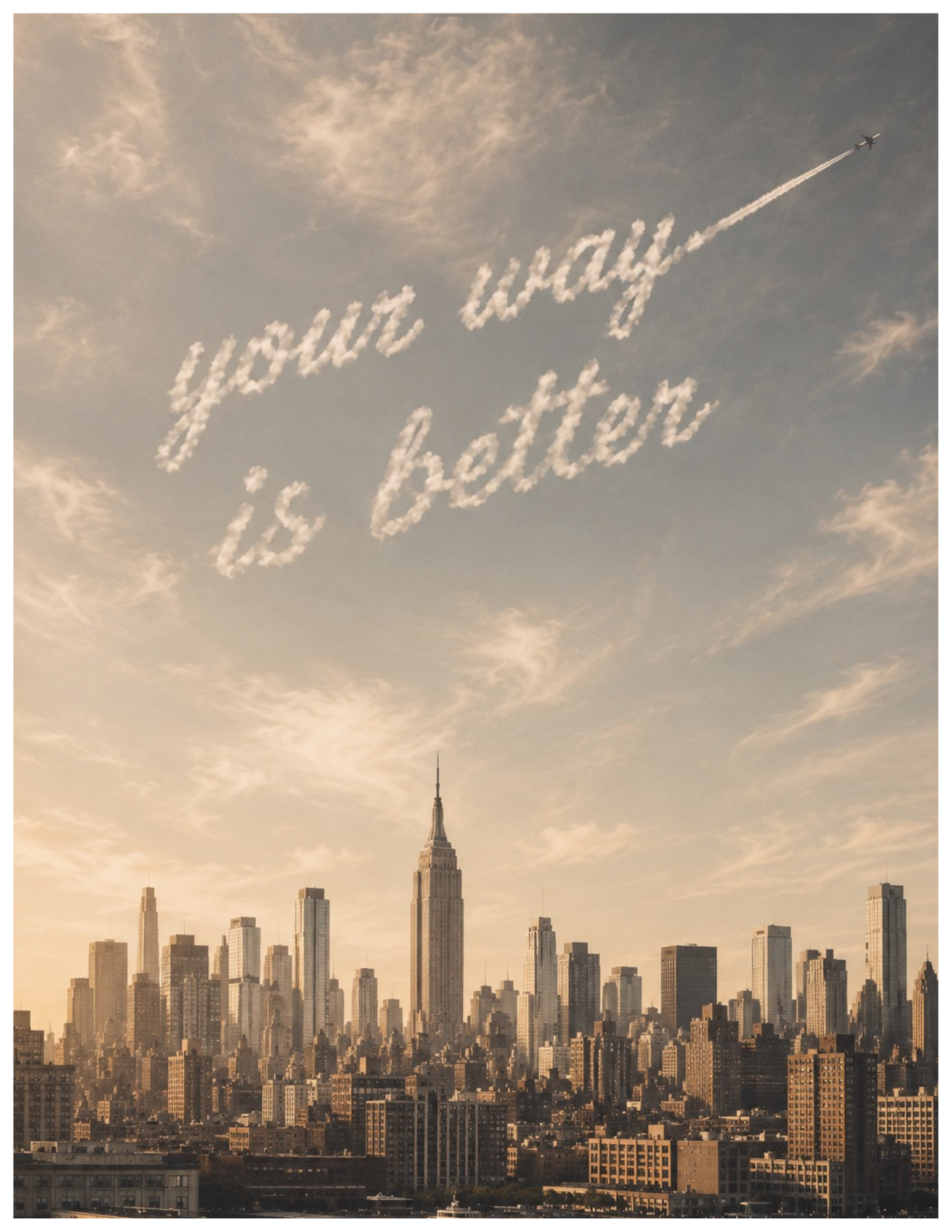 YOUR WAY IS BETTER — The City