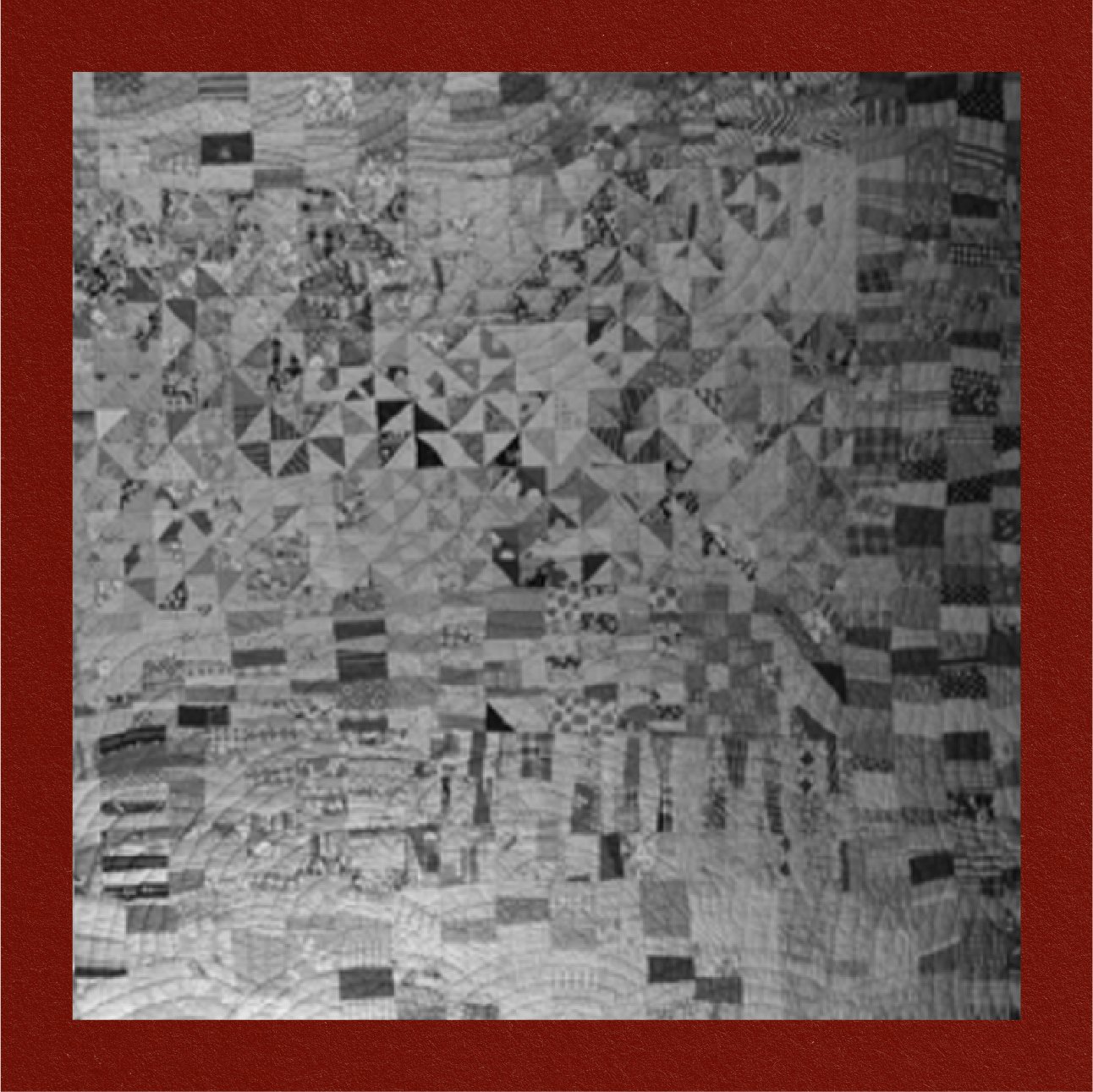 Hand-made Quilt (20th century) - a homemade quilt from the Jacksonville, Tennessee area
