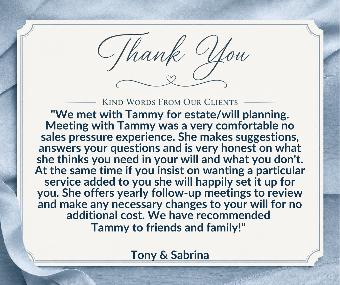 Tony & Sabrina