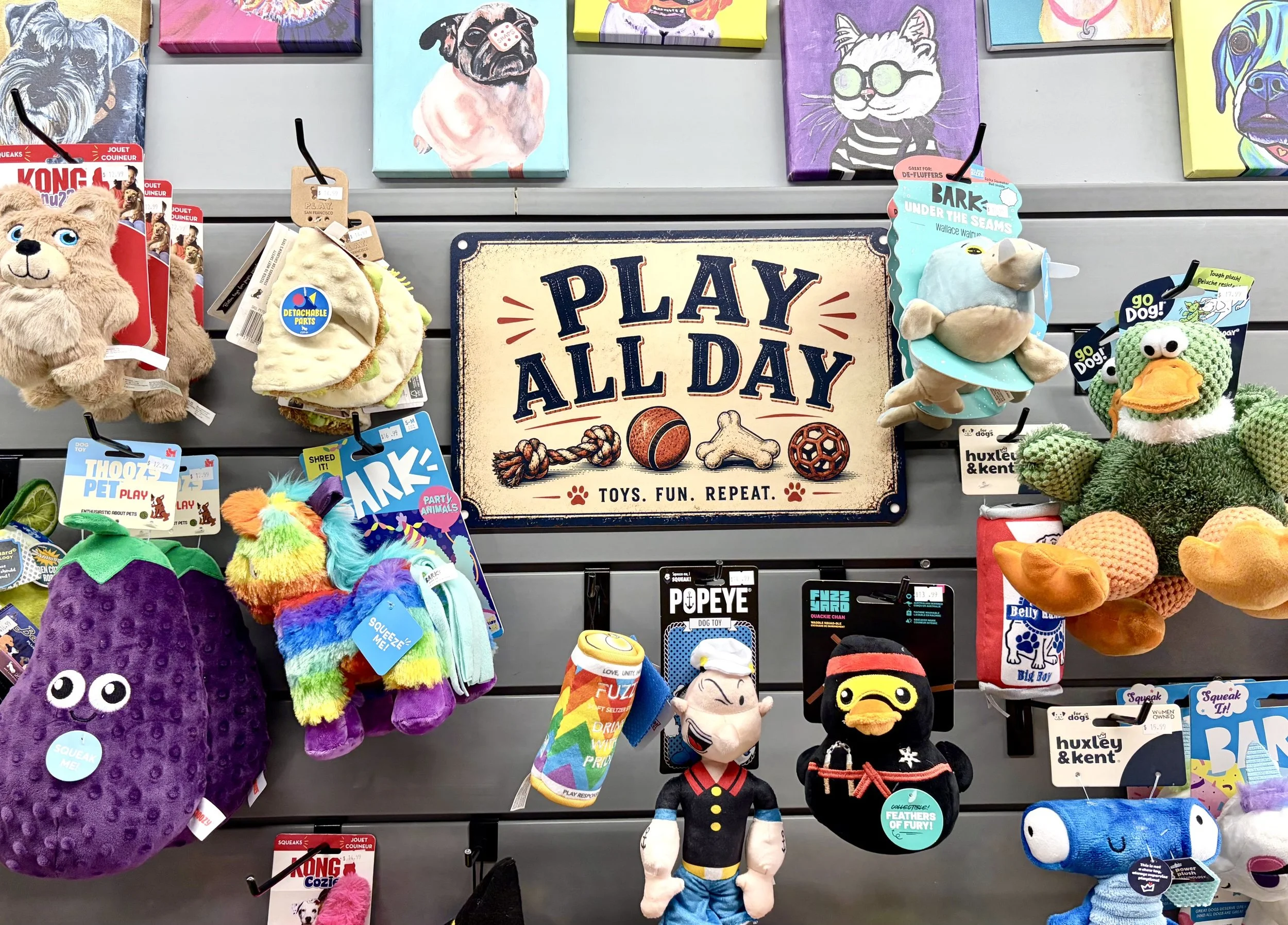 PLAY ALL DAY - TOYS, ROPES & MORE!
