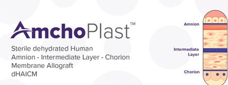 AmchoPlast- Chorion/Amnion wound care skin graft.