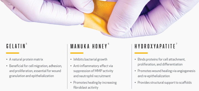 Apis- Wound Care Skin Graft with Manuka Honey.