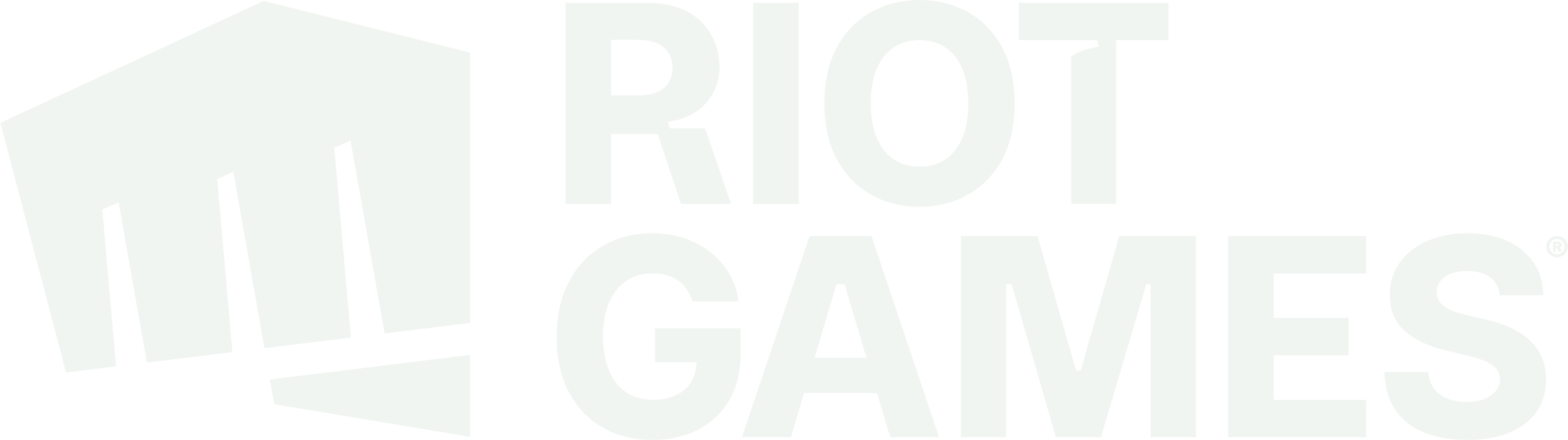 Riot Games logo with a stylized white fist and bold text 'Riot Games' on a black background.