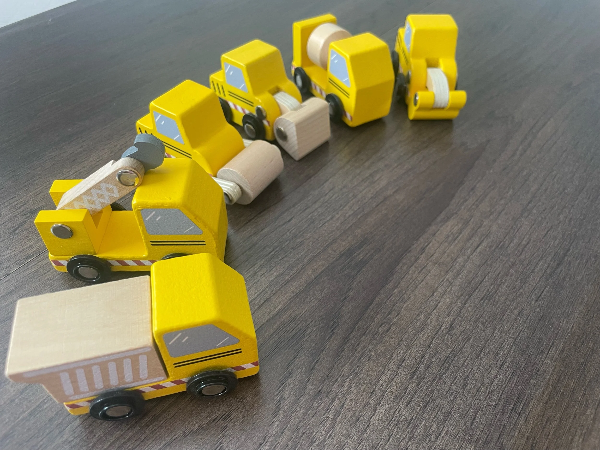 Wooden Toy Trucks